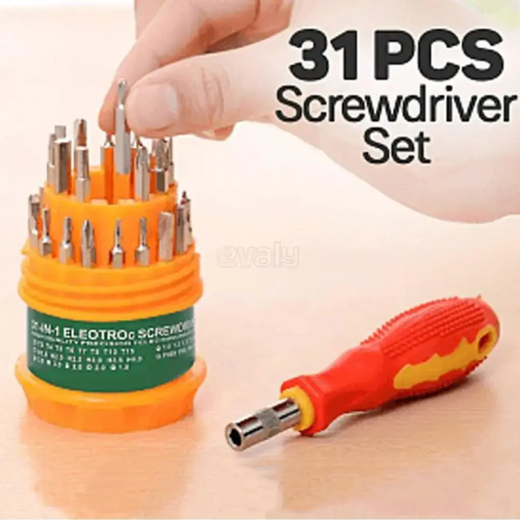 31 screwdriver in one package unique and very comfortable to carry
